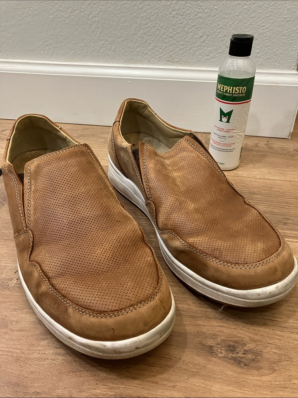 Mephisto Men’s Slip-On Leather Loafers